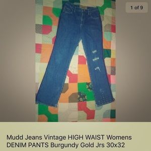 Mudd vintage high waist denim jeans pants 30x32